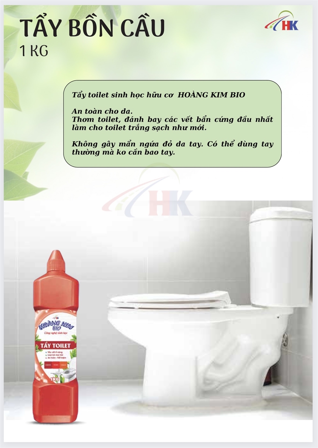 Nước Tẩy Toliet - 1KG