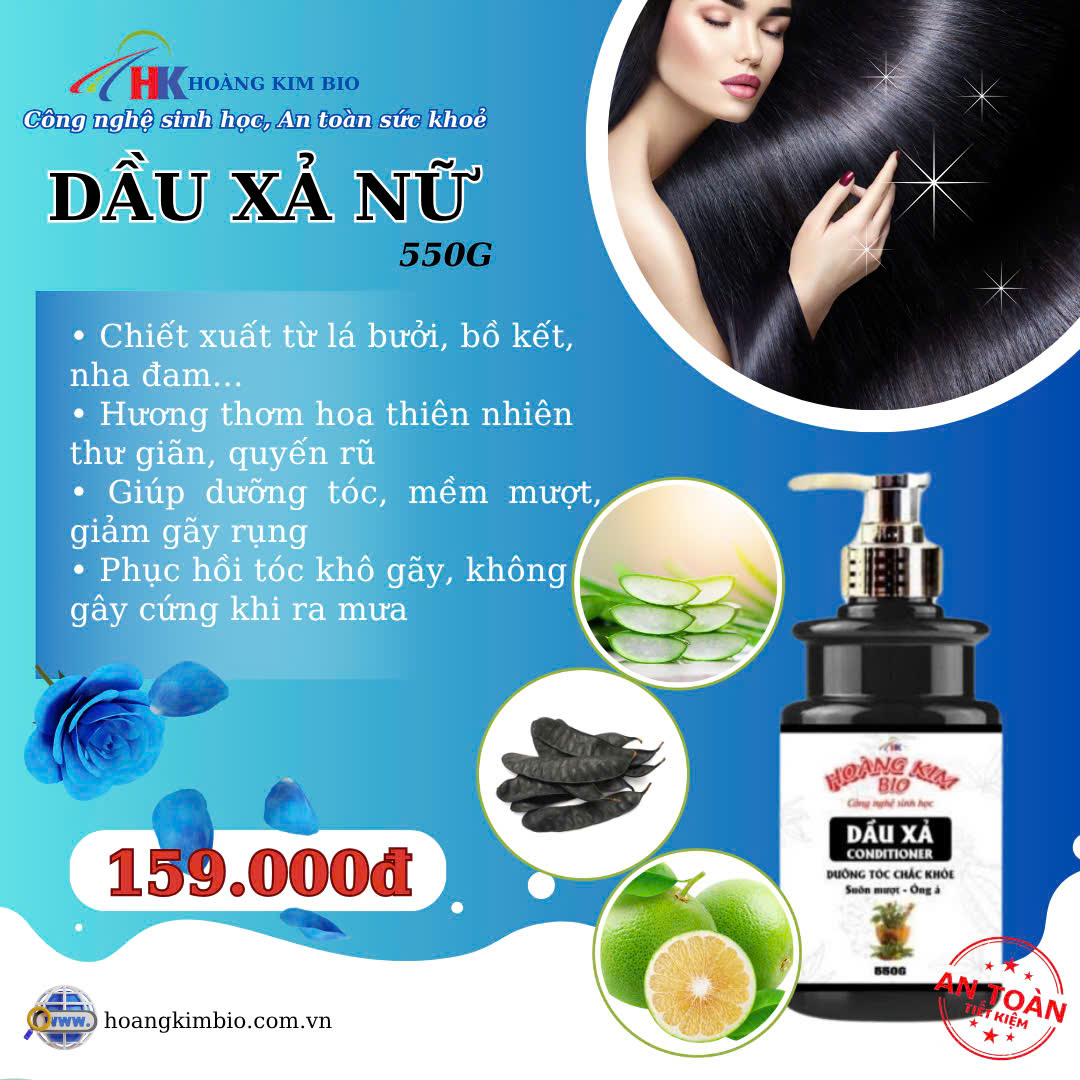 DẦU XẢ NỮ - 550G