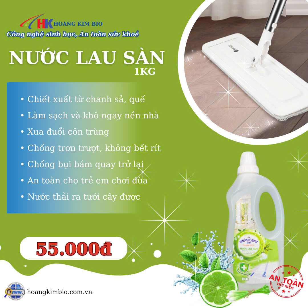 NƯỚC LAU SÀN - 1KG