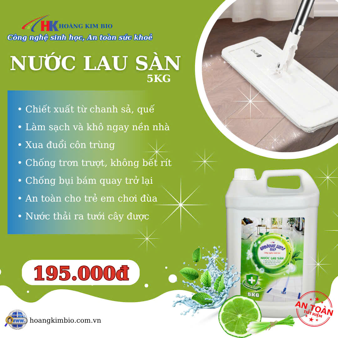 NƯỚC LAU SÀN - 5KG