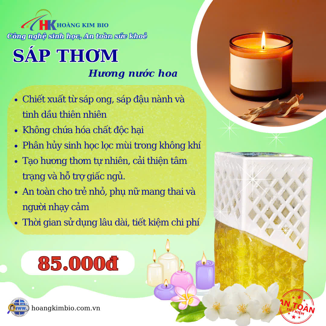 SÁP THƠM HƯƠNG NƯỚC HOA