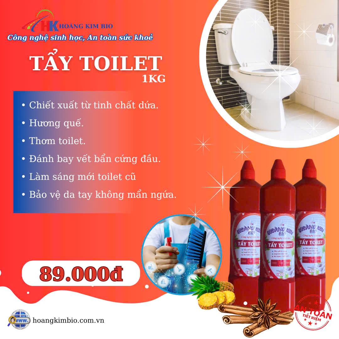 NƯỚC TẨY TOILET - 1KG
