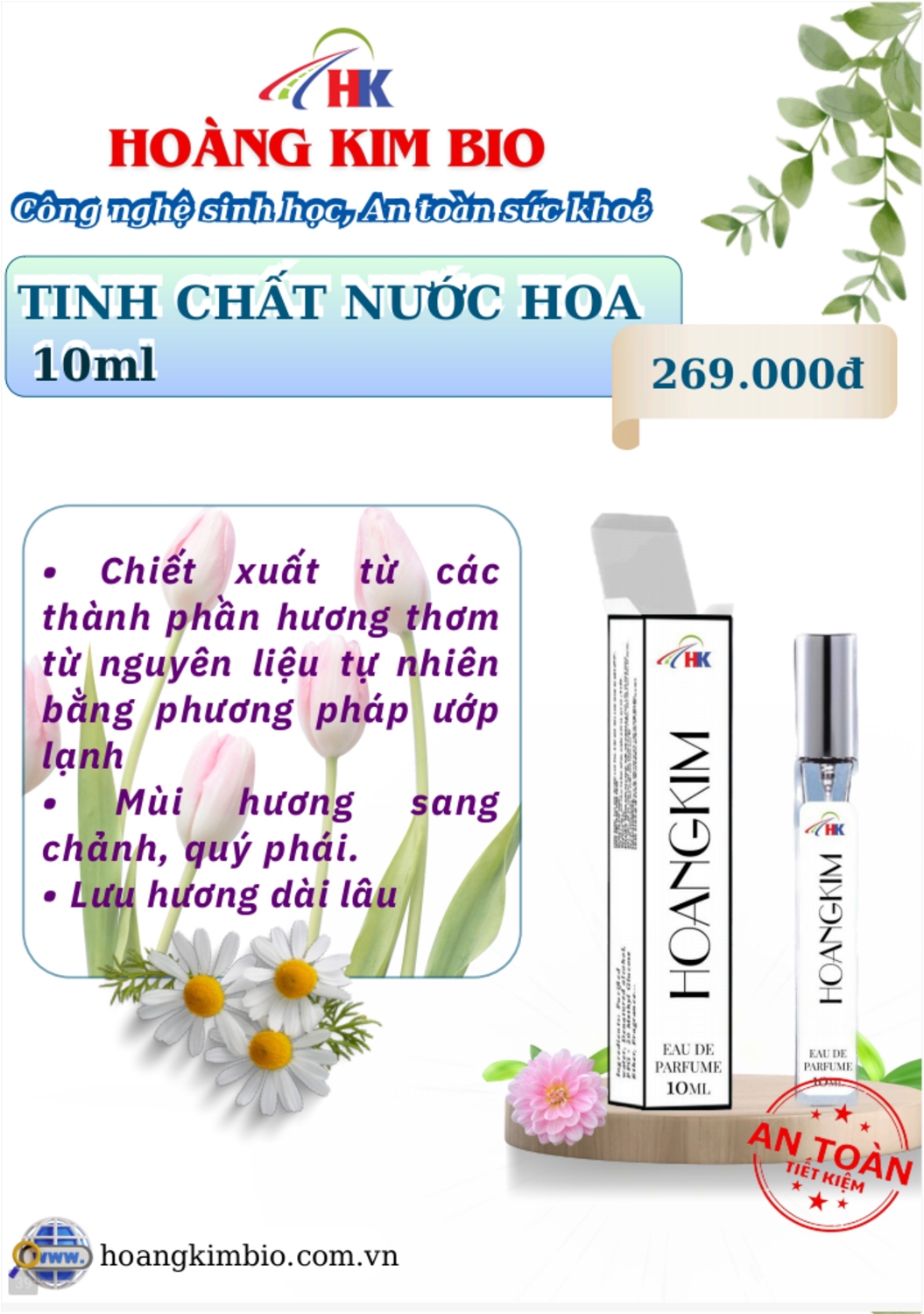 Tinh chất nước hoa 10ml