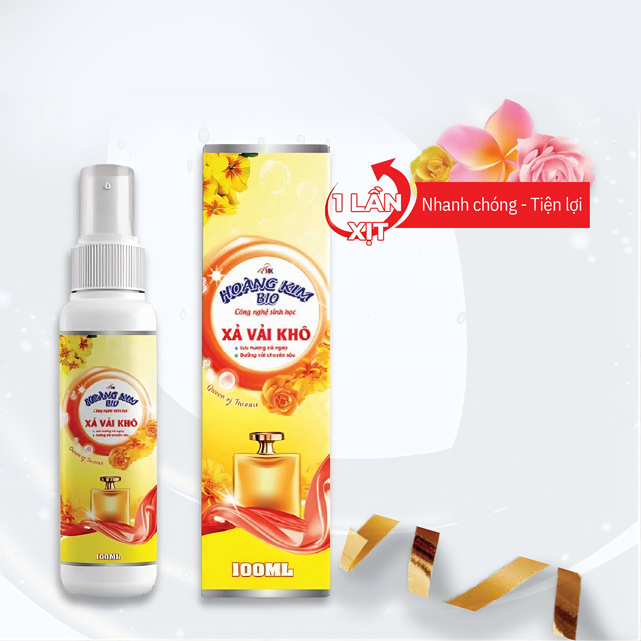 Xịt Xả Vải Khô - 100ML