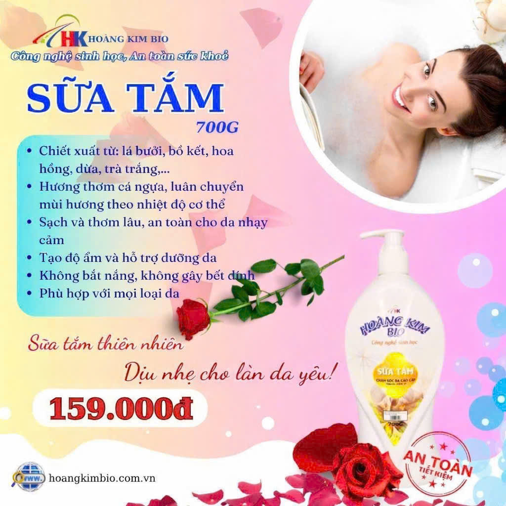 Sữa tắm 700G